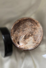 Load image into Gallery viewer, Espresso + Cream Luxurious Firming Sugar Scrub with Quinoa Peptides