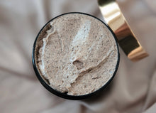 Load image into Gallery viewer, Espresso + Cream Luxurious Firming Sugar Scrub with Quinoa Peptides