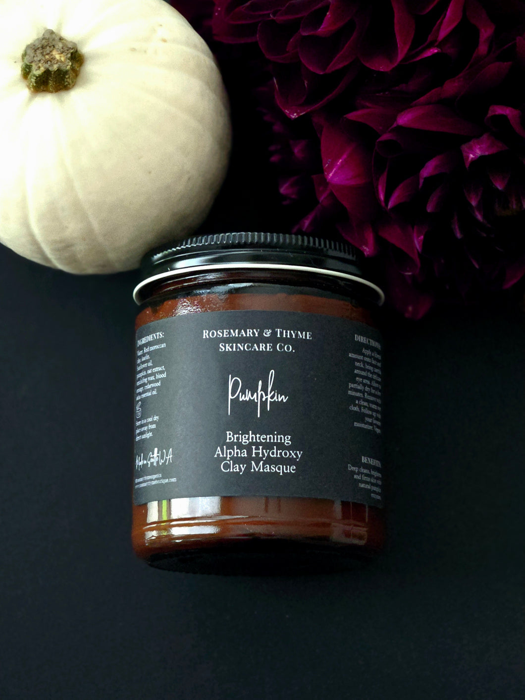 Pumpkin Alpha Hydroxy Clay Mask/ All skin types