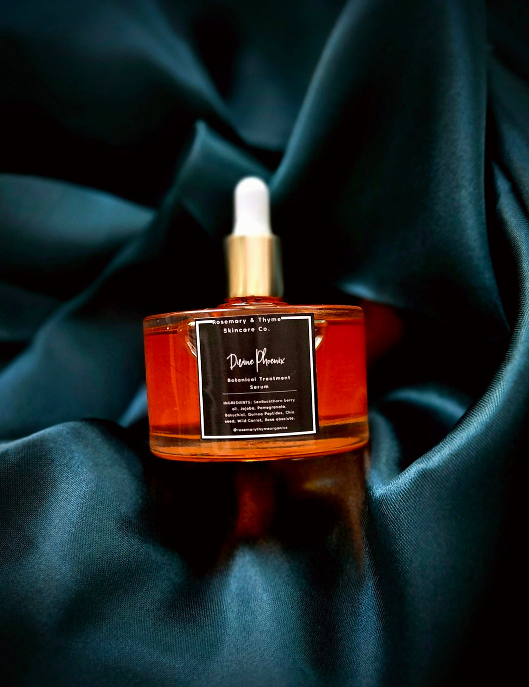 AWARD WINNER! Divine Phoenix Botanical Peptide Treatment Oil / Normal/Dry Skin