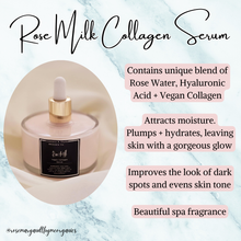 Load image into Gallery viewer, Rose Milk Collagen Serum / For All Skin Types
